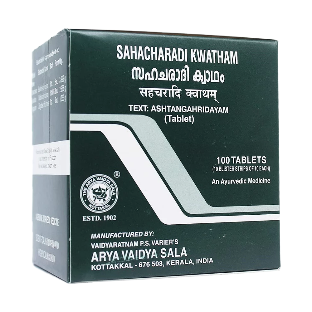 Kottakkal Arya Vaidyasala Sahacharadi Kwatham, 100 Tablets-1.webp